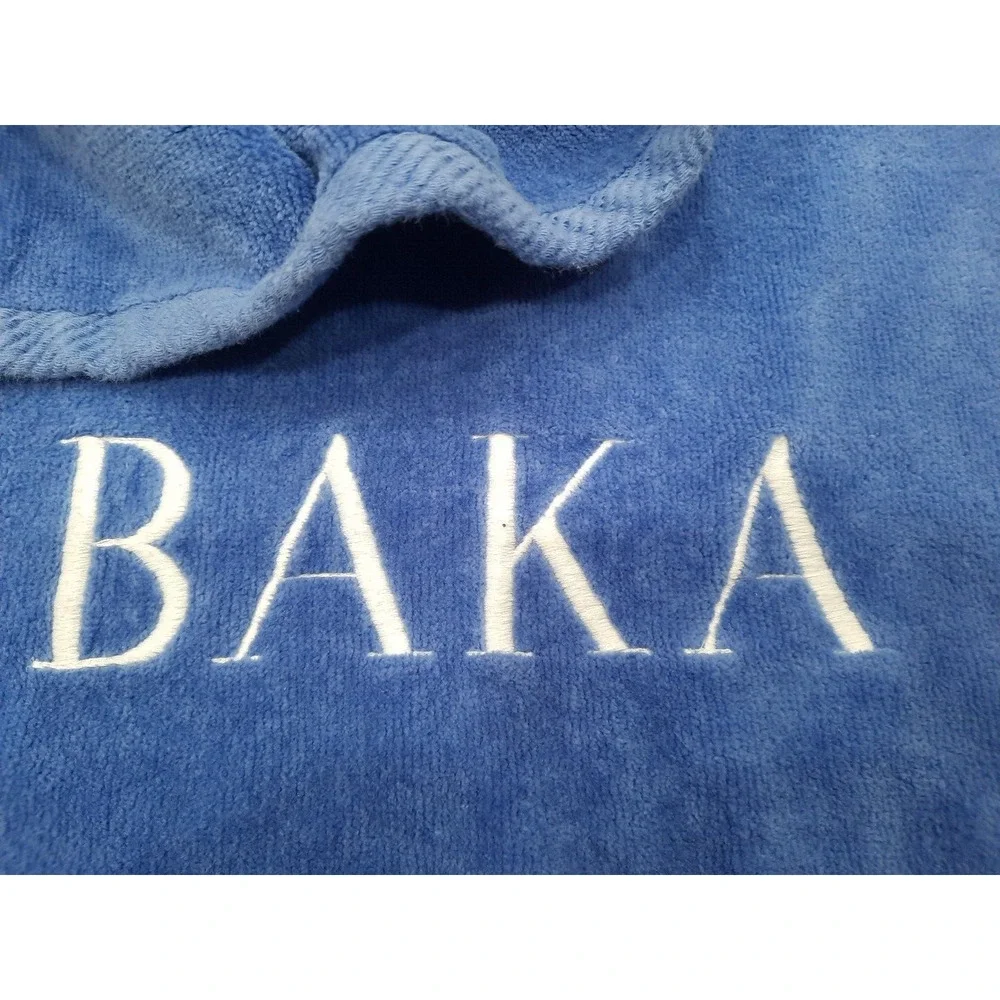 Royal Comfort Beach Towel with BAKA written GAG Gift Means IDIOT in Japanese